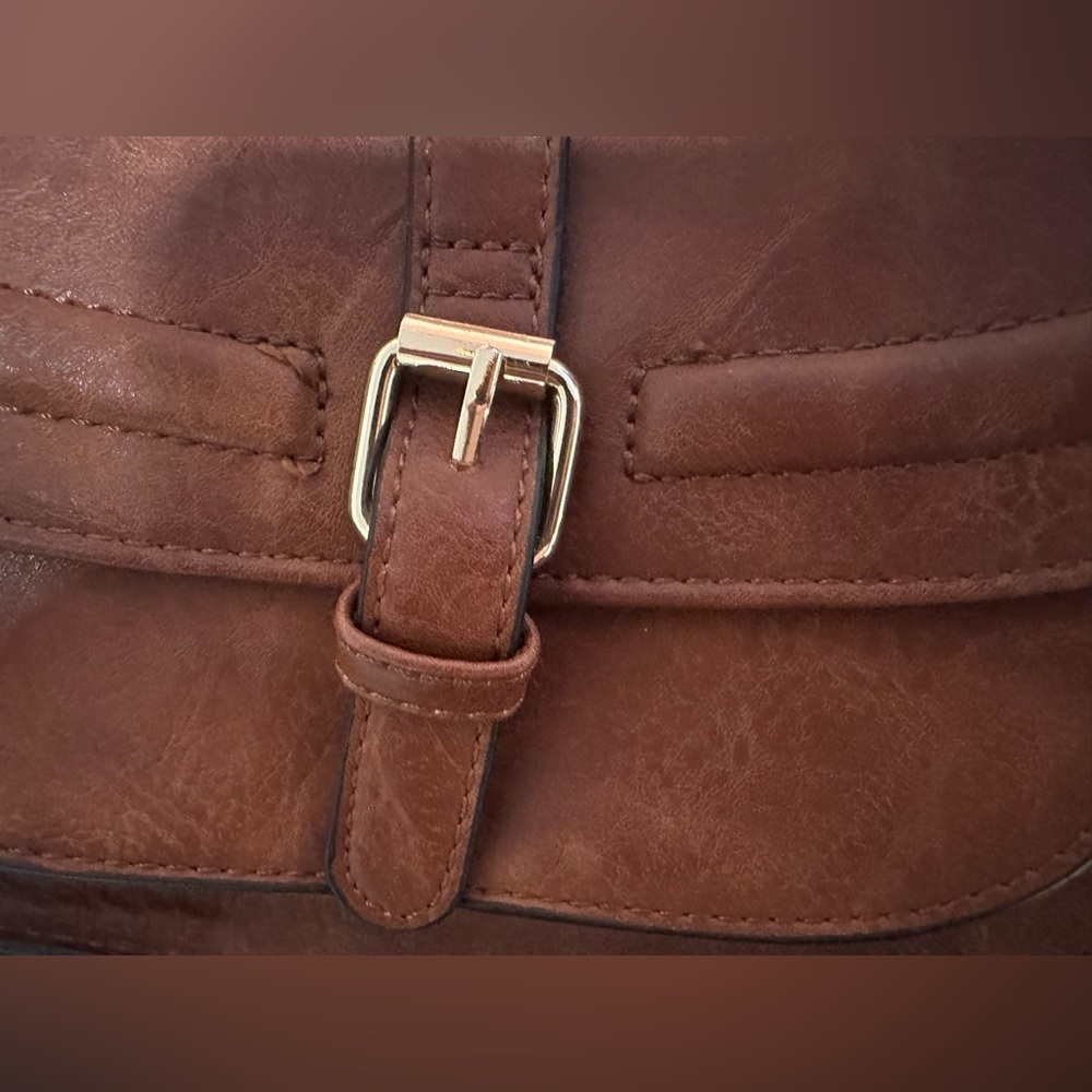 Afkomst Vegan Faux Leather Crossbody Bag Purse - Picture 13 of 16